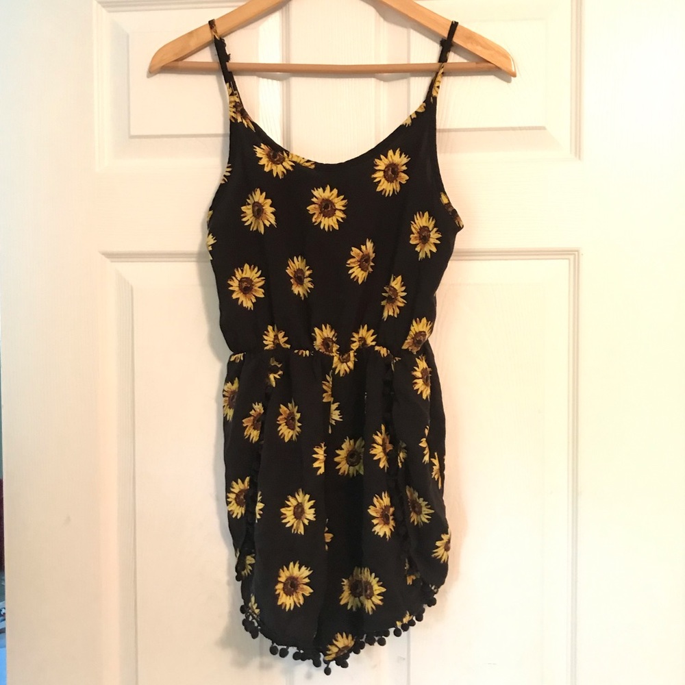 Sunflower Summer Romper